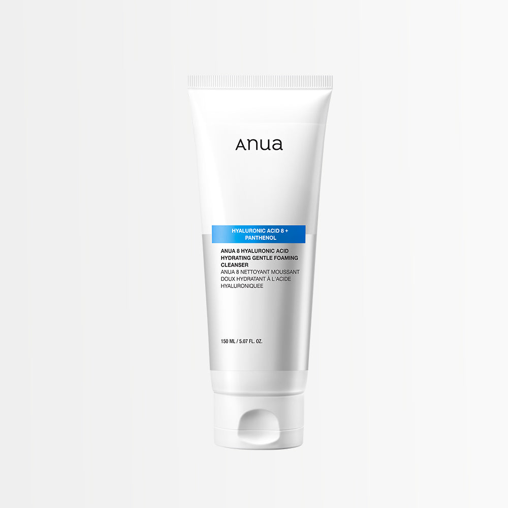 anua スキンケア ANUA 8 Hyaluronic Acid Hydrating Gentle Foaming Cleanser – thekshop.ca