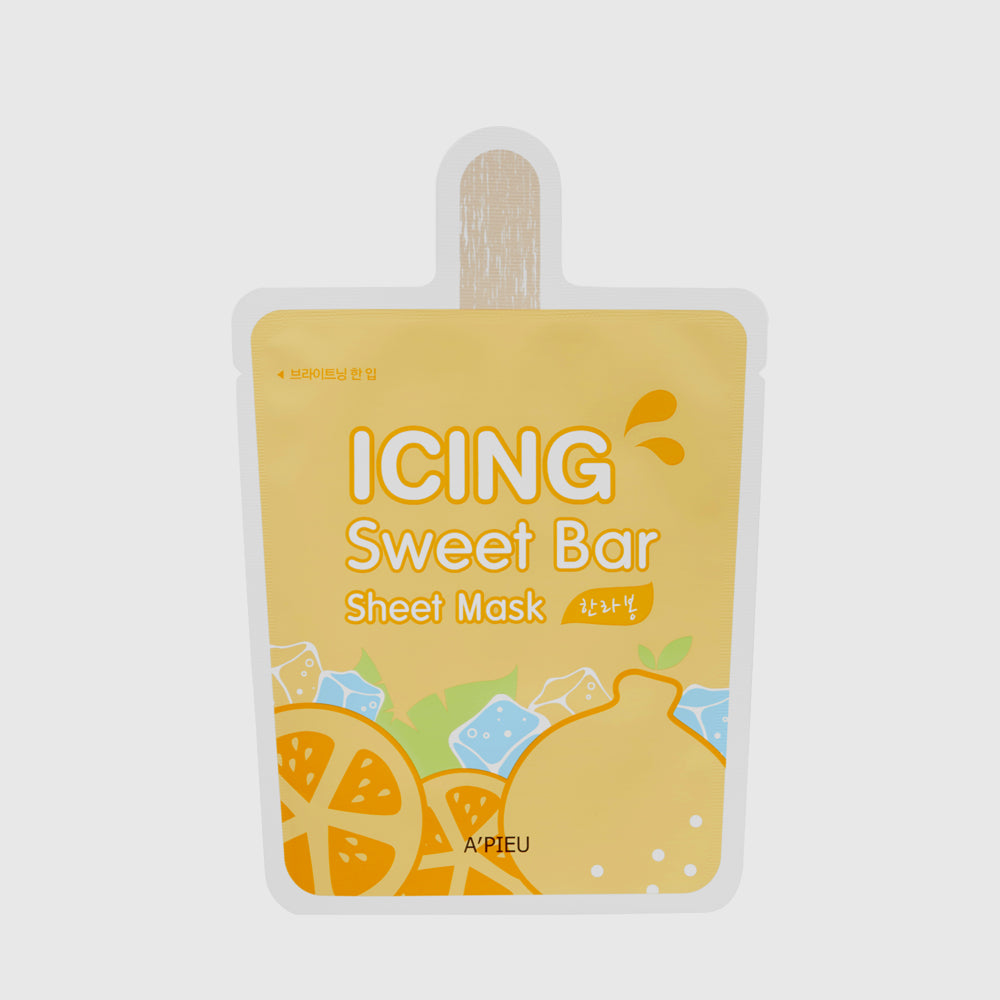 A'PIEU Sweet Bar Sheet Mask (Hanrabong) asian authentic genuine original korean skincare montreal toronto calgary canada thekshop thekshop.ca natural organic vegan cruelty-free cosmetics kbeauty vancouver free shipping clean beauty routine skin makeup kpop stayz stan fandom photocard stray kids treasure ateez atiny