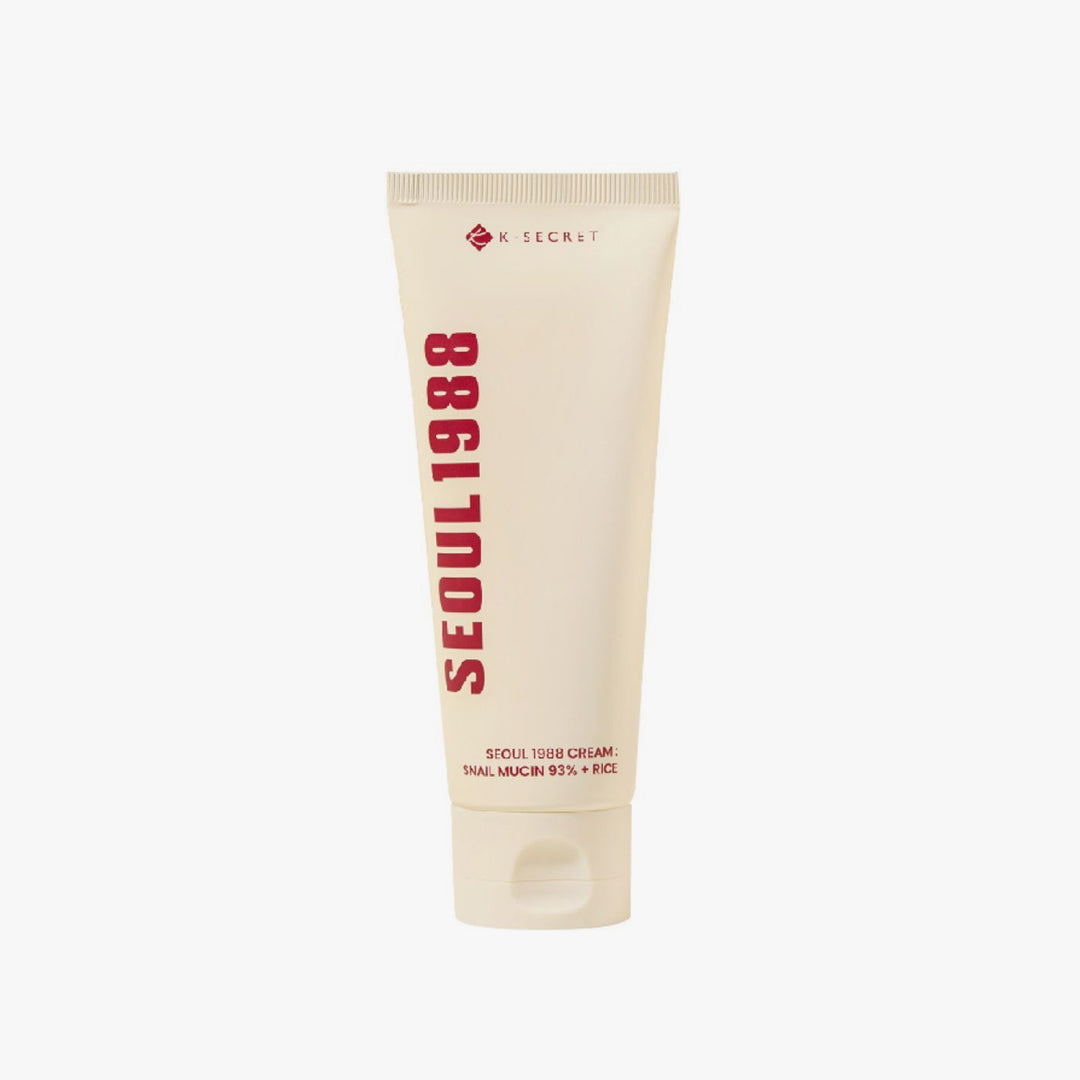 KSECRET SEOUL 1988 Cream Snail Mucin 93% + Rice asian authentic genuine original korean skincare montreal toronto calgary canada thekshop thekshop.ca natural organic vegan cruelty-free cosmetics kbeauty vancouver free shipping clean beauty routine skin makeup kpop stayz stan fandom photocard stray kids treasure ateez atiny dix30 brossard ddo st-bruno new store