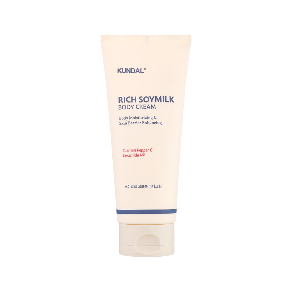 KUNDAL Rich Soy Milk Body Cream asian authentic genuine original korean skincare montreal toronto calgary canada thekshop thekshop.ca natural organic vegan cruelty-free cosmetics kbeauty vancouver free shipping clean beauty routine skin makeup kpop stayz stan fandom photocard stray kids treasure ateez atiny dix30 brossard ddo royal mount st-bruno new store