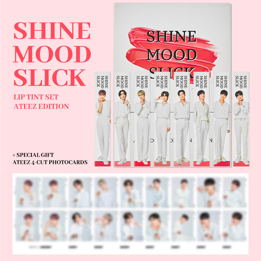 Nacific x ATEEZ Special Collaboration Mood In Bloom Shine Mood Slick L