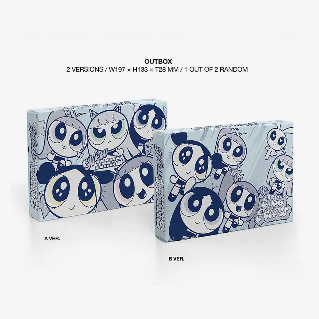 NewJeans - 2ND EP[Get Up] The POWERPUFF GIRLS X NJ Box Ver