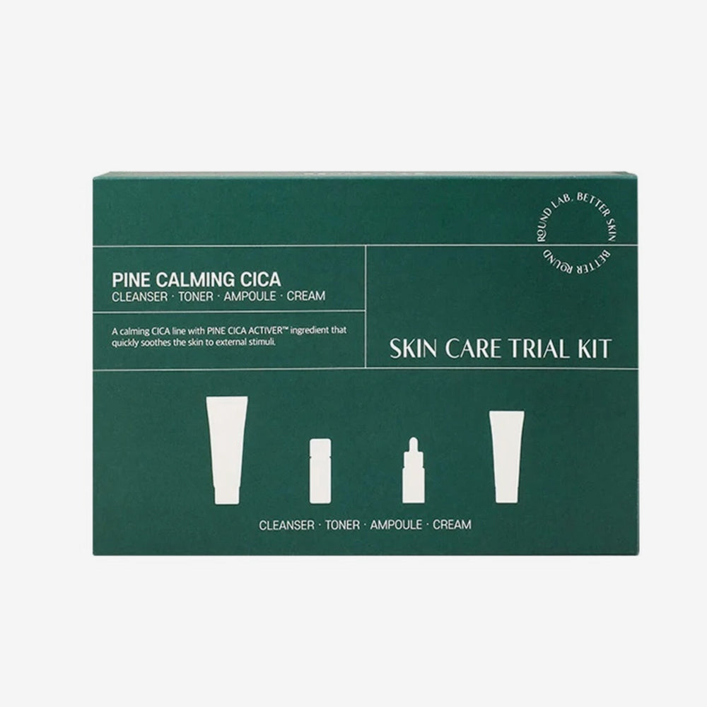 Round Lab Pine Calming Cica Trial Kit