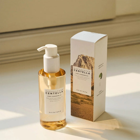 SKIN1004 Madagascar Centella Light Cleansing Oil asian authentic genuine original korean skincare montreal toronto calgary canada thekshop thekshop.ca natural organic vegan cruelty-free cosmetics kbeauty vancouver free shipping clean beauty routine skin makeup