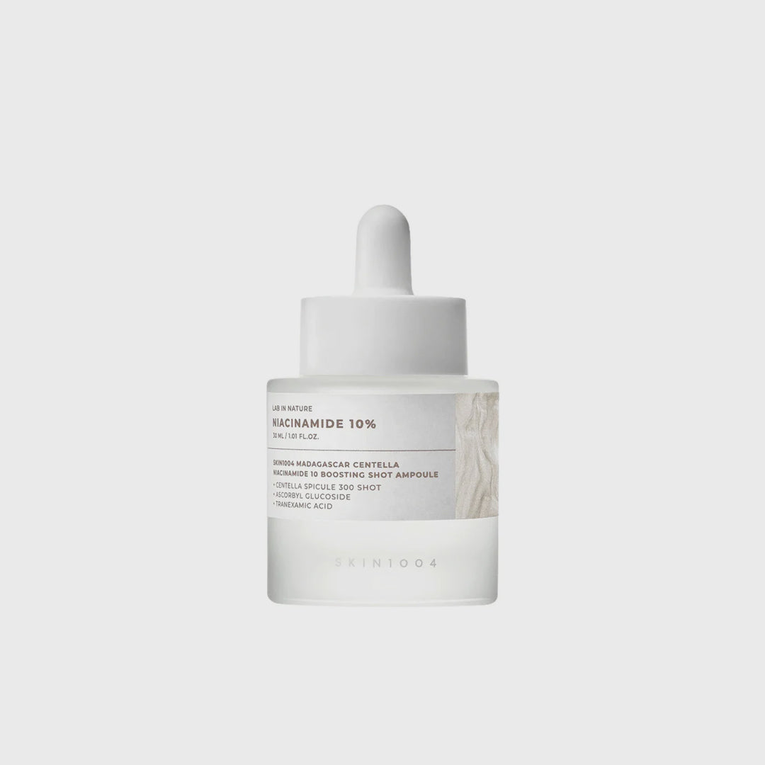 SKIN1004 Niacinamide 10 Boosting Shot Ampoule asian authentic genuine original korean skincare montreal toronto calgary canada thekshop thekshop.ca natural organic vegan cruelty-free cosmetics kbeauty vancouver free shipping clean beauty routine skin makeup kpop stayz stan fandom photocard stray kids treasure ateez atiny dix30 brossard ddo royal mount st-bruno new store