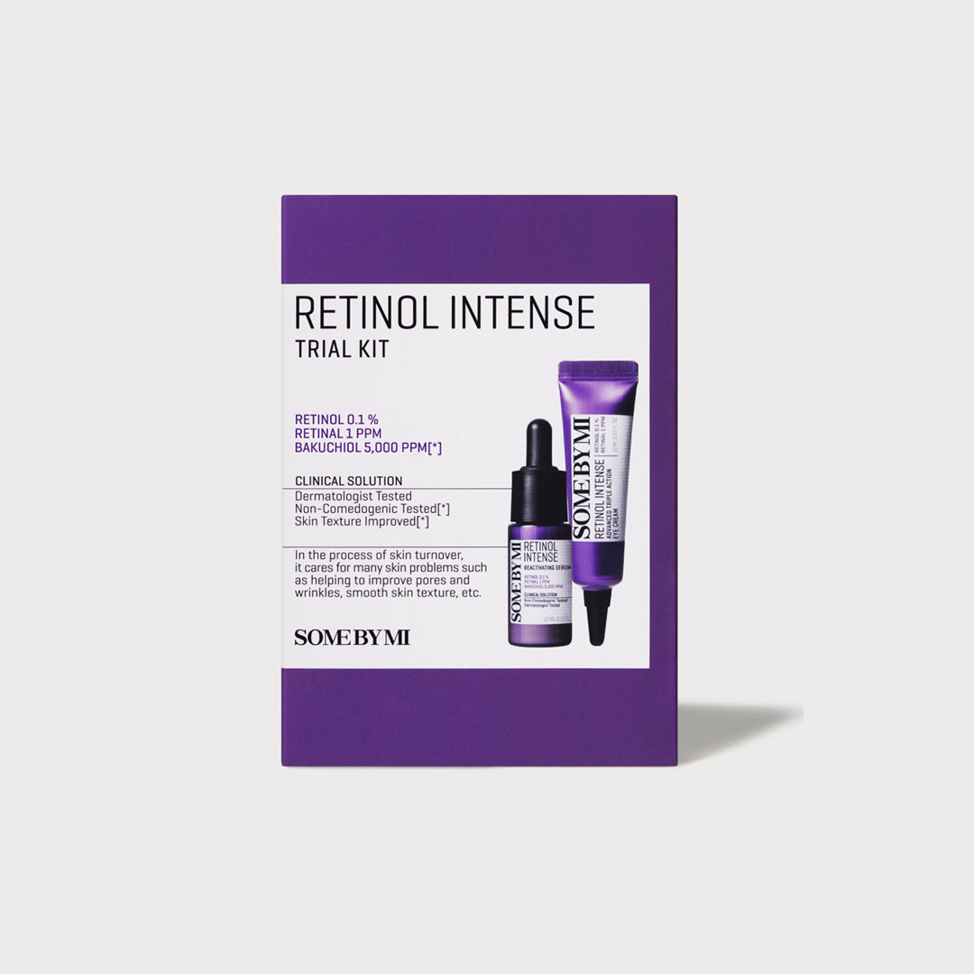 SOME BY MI Retinol Intense Trial Kit asian authentic genuine original korean skincare montreal toronto calgary canada thekshop thekshop.ca natural organic vegan cruelty-free cosmetics kbeauty vancouver free shipping clean beauty routine skin makeup kpop stayz stan fandom photocard stray kids treasure ateez atiny dix30 brossard