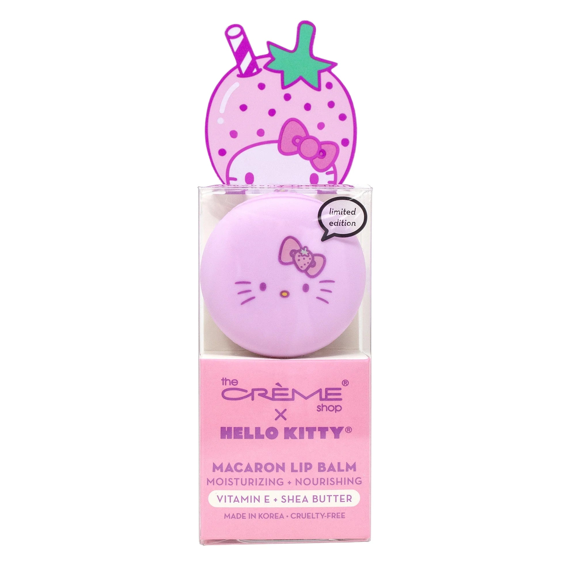 The Crème Shop x Hello Kitty Macaron Lip Balm