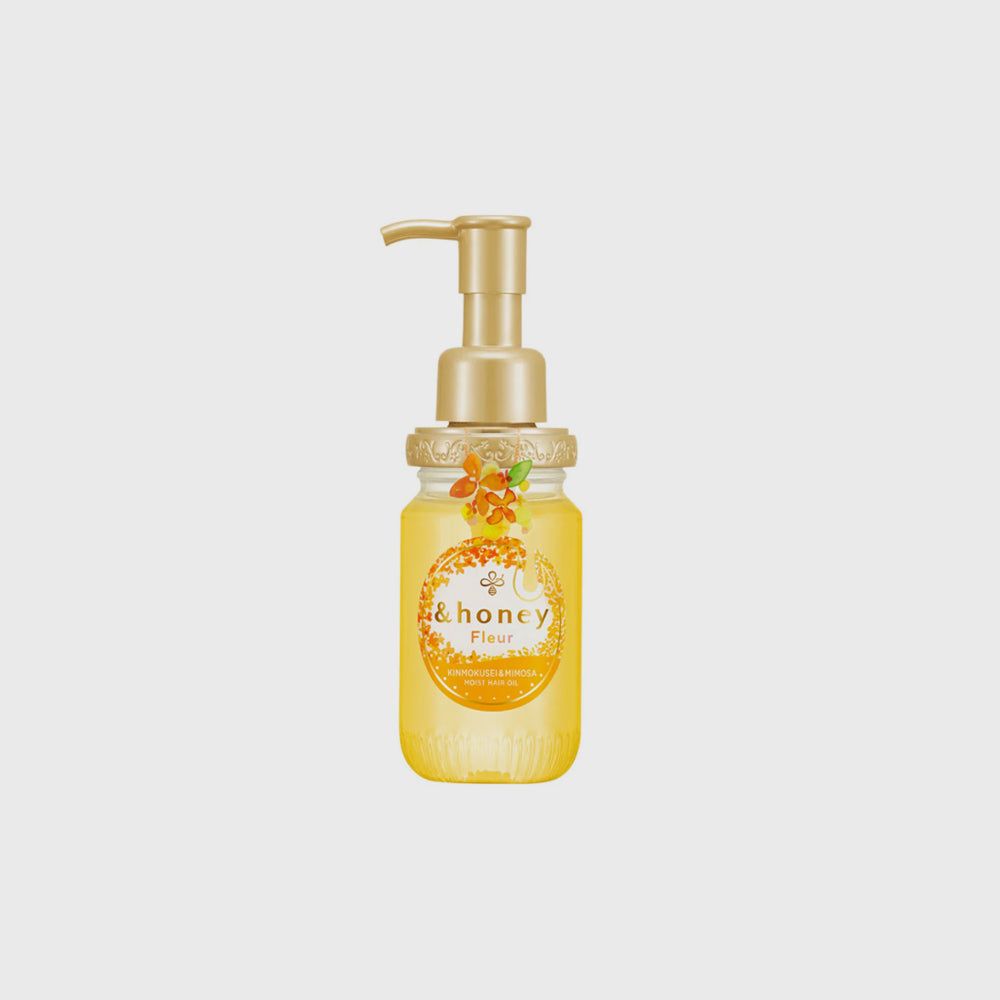 &honey Fleur Kinmokusei & Mimosa Moist Hair Oil – thekshop.ca