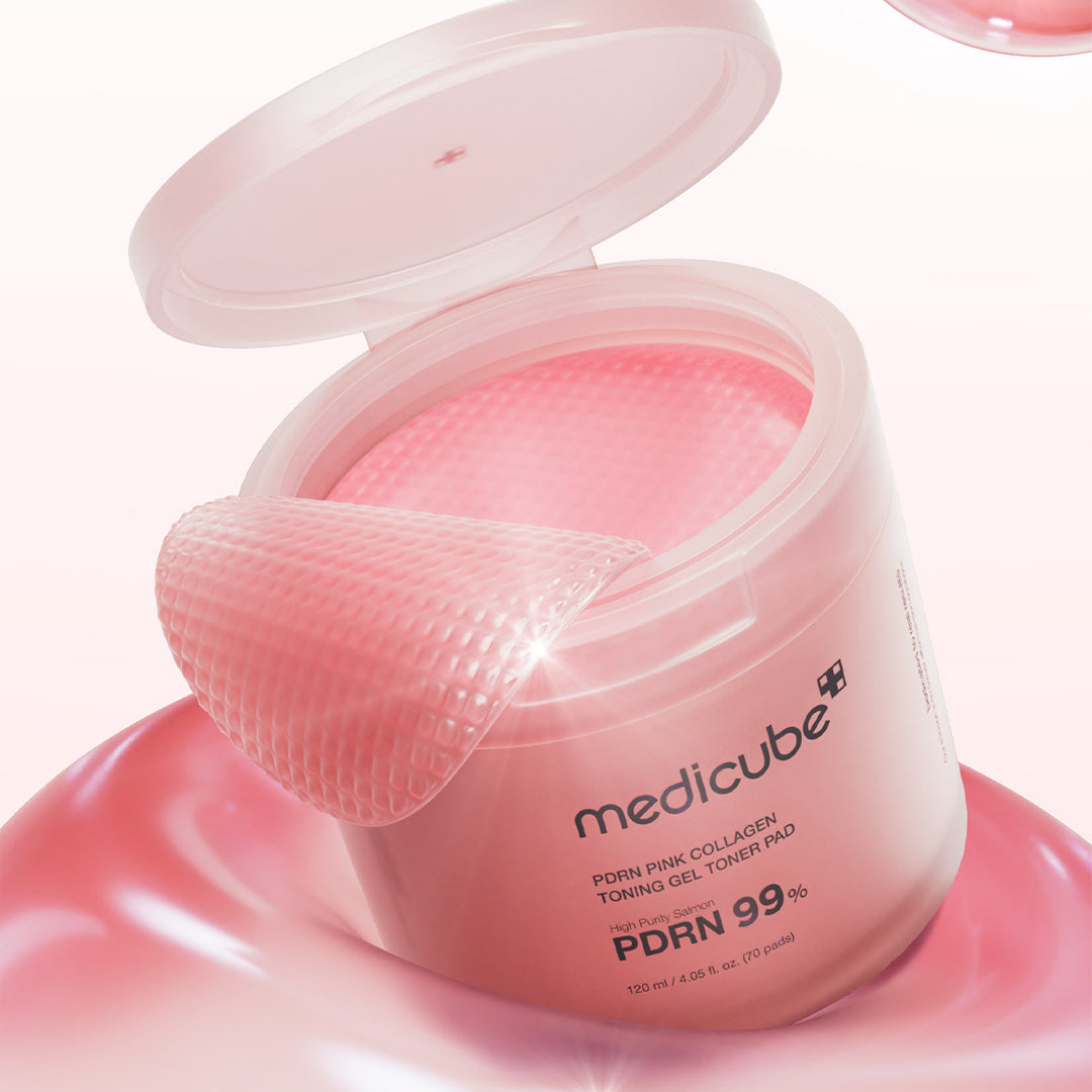medicube PDRN Pink Collagen Toning Gel Toner Pad asian authentic genuine original korean skincare montreal toronto calgary canada thekshop thekshop.ca natural organic vegan cruelty-free cosmetics kbeauty vancouver free shipping clean beauty routine skin makeup kpop stayz stan fandom photocard stray kids treasure ateez atiny dix30 brossard ddo st-bruno new store