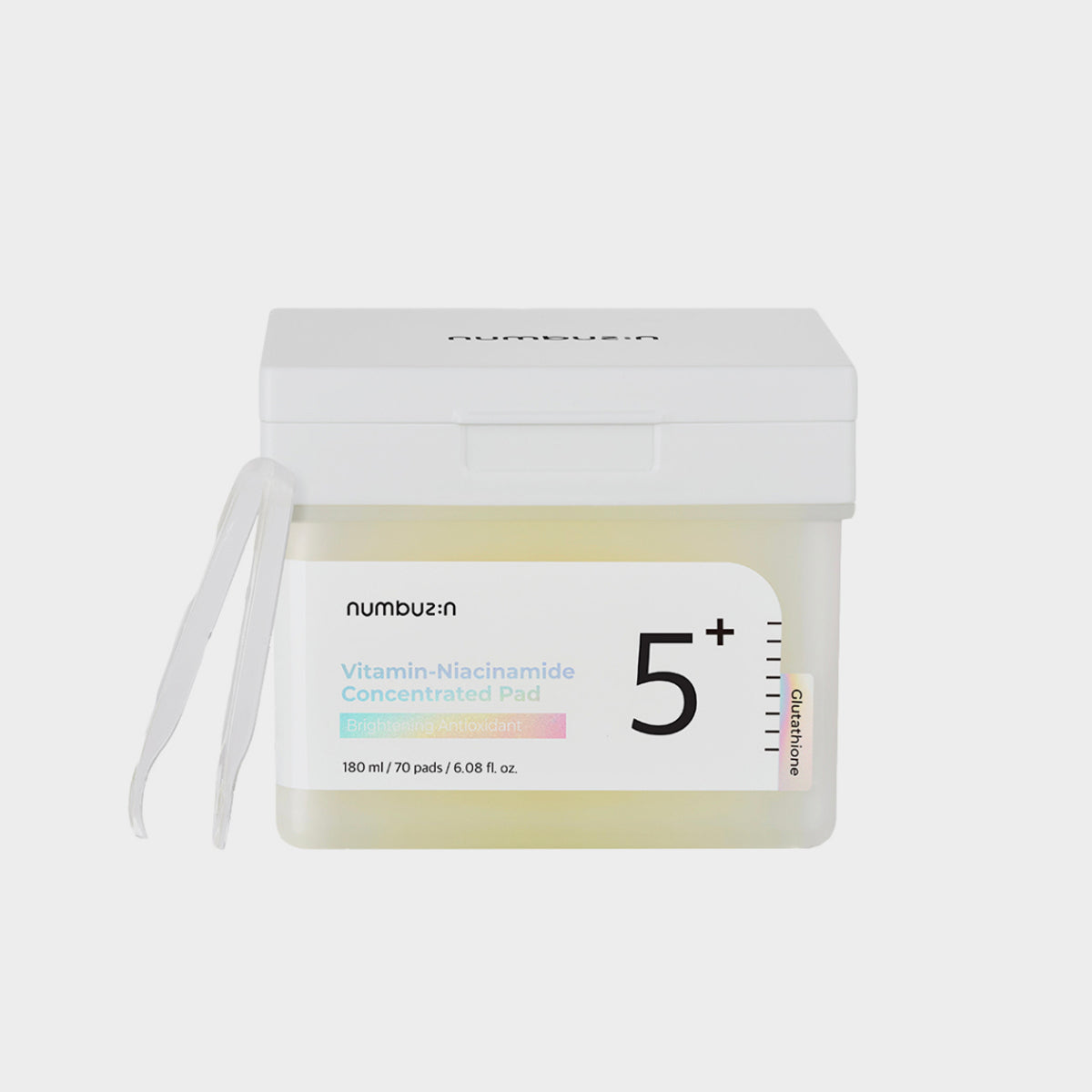 numbuzin No.5 Vitamin-Niacinamide Concentrated Pad asian authentic genuine original korean skincare montreal toronto calgary canada thekshop thekshop.ca natural organic vegan cruelty-free cosmetics kbeauty vancouver free shipping clean beauty routine skin makeup kpop stayz stan fandom photocard stray kids treasure
