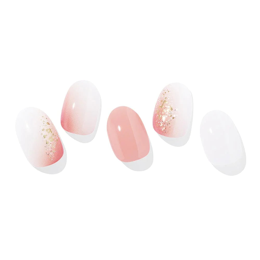 ohora Semi Cured Gel Nail Strips N Peach Melba diy gel extension manicure design art asian authentic genuine original korean skincare montreal toronto calgary canada thekshop thekshop.ca natural organic vegan cruelty-free cosmetics kbeauty vancouver free shipping clean beauty routine skin makeup