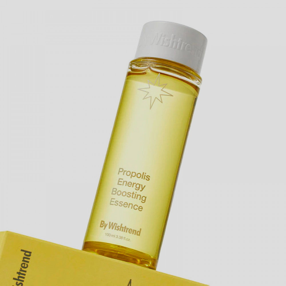 BY WISHTREND  Propolis Energy Boosting Essence asian authentic genuine original korean skincare montreal toronto calgary canada thekshop thekshop.ca natural organic vegan cruelty-free cosmetics kbeauty vancouver free shipping