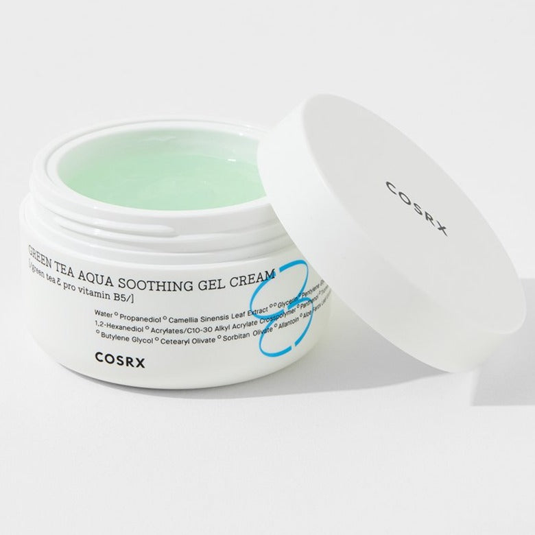 COSRX Hydrium Green Tea Aqua Soothing Gel asian authentic genuine original korean skincare montreal toronto canada thekshop thekshop.ca natural organic vegan cruelty-free cosmetics kbeauty vancouver free shipping