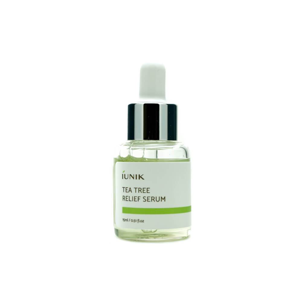 asian authentic genuine original korean skincare montreal toronto canada thekshop thekshop.ca natural organic vegan cruelty-free cosmetics IUNIK Tea Tree Relief Serum Mini