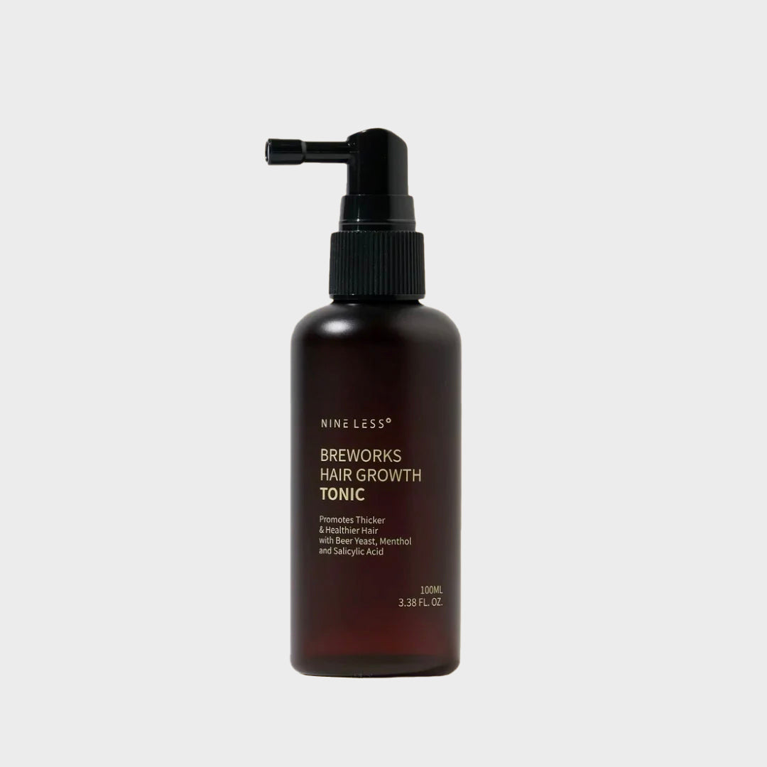 NINELESS Breworks Hair Growth Tonic asian authentic genuine original korean skincare montreal toronto calgary canada thekshop thekshop.ca natural organic vegan cruelty-free cosmetics kbeauty vancouver free shipping