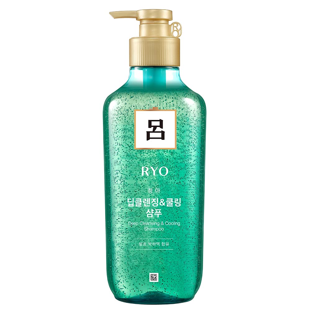 RYO Deep Cleansing & Cooling Shampoo asian authentic genuine original korean skincare montreal toronto canada thekshop thekshop.ca natural organic vegan cruelty-free cosmetics kbeauty vancouver free shipping