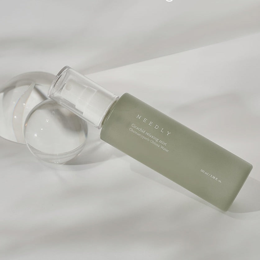 NEEDLY Cicachid Relaxing Mist asian authentic genuine original korean skincare montreal toronto calgary canada thekshop thekshop.ca natural organic vegan cruelty-free cosmetics kbeauty vancouver free shipping clean beauty routine skin makeup