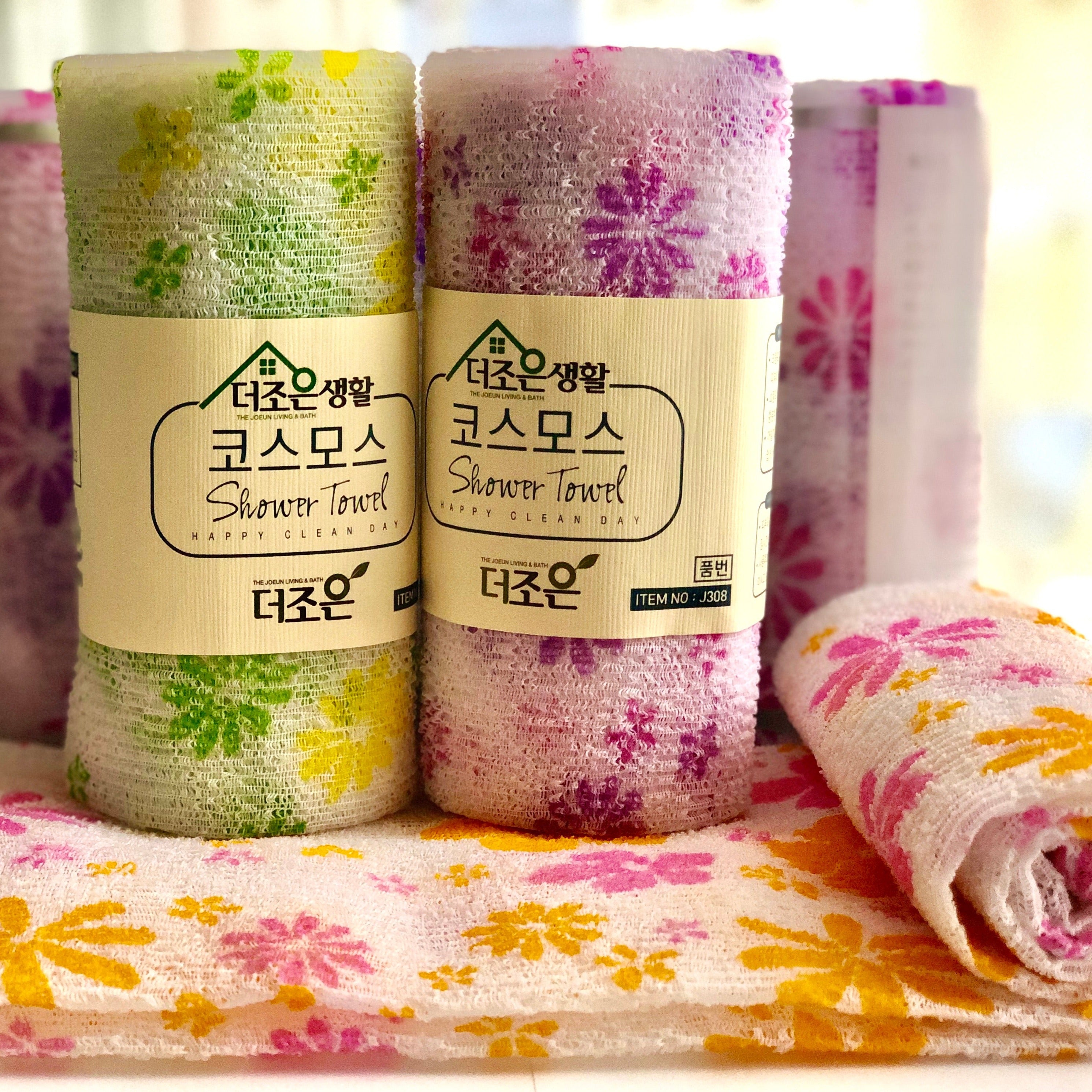 asian authentic genuine original korean skincare montreal toronto calgary canada thekshop thekshop.ca natural organic vegan cruelty-free cosmetics kbeauty vancouver free shipping clean beauty routine skin makeup korean italy shower towel bath cloth exfoliate scrub