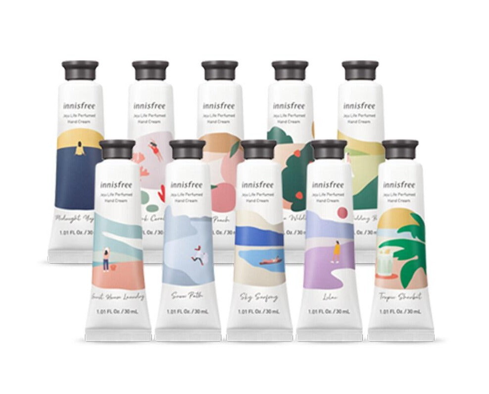 innisfree jeju life perfumed hand cream asian authentic genuine original korean skincare montreal toronto canada thekshop thekshop.ca natural organic vegan cruelty-free cosmetics kbeauty vancouver free shipping