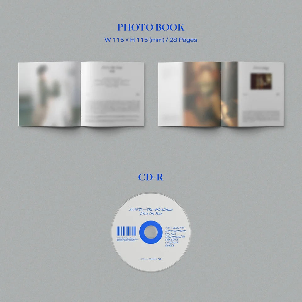 KANGTA - [Eyes On You] 4th Album Digipack Ver. kpop canada montreal lightupk korean music album photocards idol kpopstar