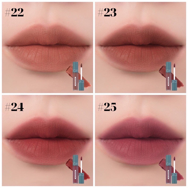 rom&nd Zero Velvet Tint: Vintage Filter asian authentic genuine original korean skincare montreal toronto canada thekshop thekshop.ca natural organic vegan cruelty-free cosmetics kbeauty vancouver free shipping swatches