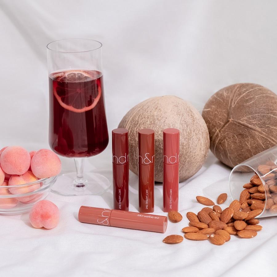 rom&nd Juicy Lasting Tint FW Series asian authentic genuine original korean skincare montreal toronto canada thekshop thekshop.ca natural organic vegan cruelty-free cosmetics kbeauty vancouver free shipping makeup lip tint romand