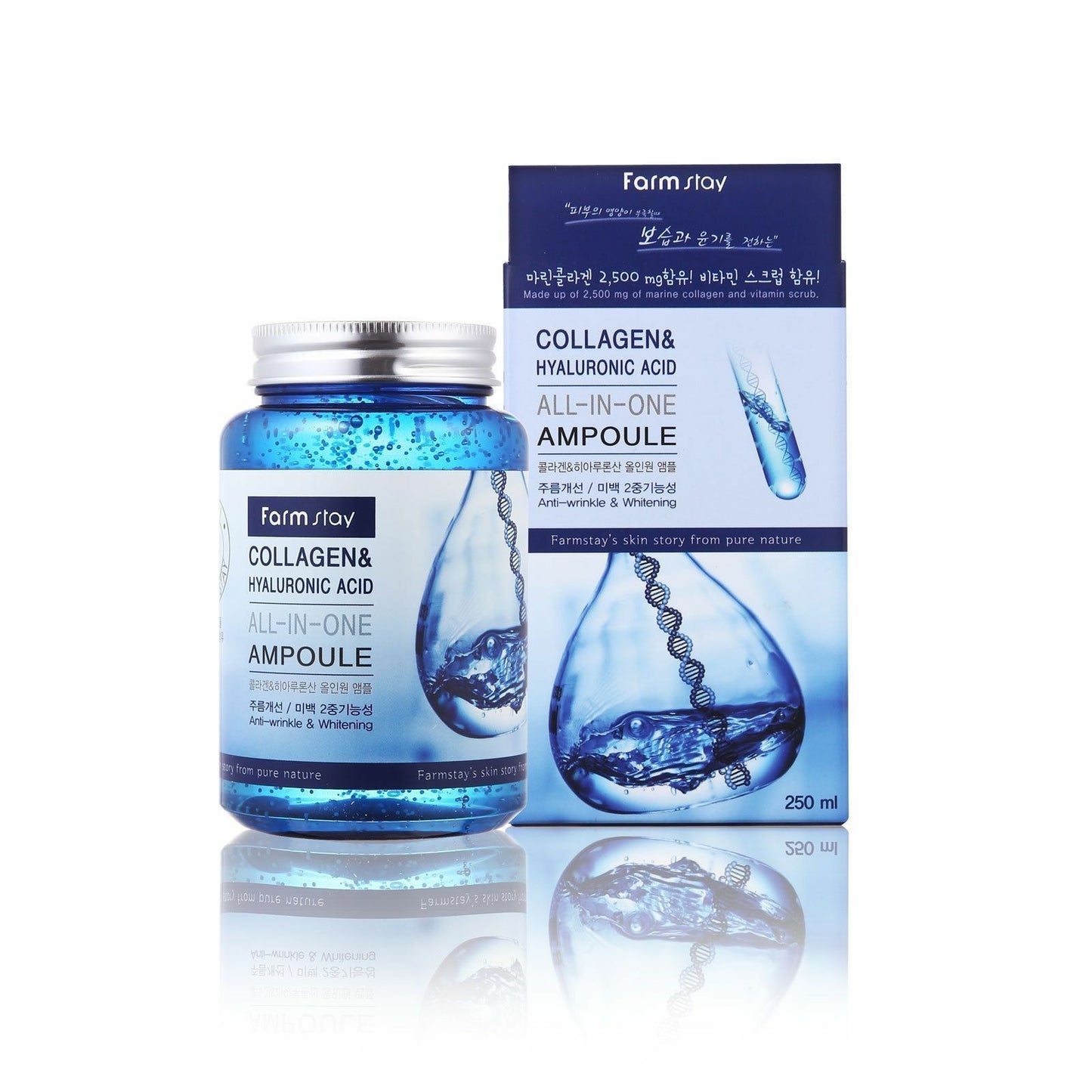 Farmstay Collagen & Hyaluronic Acid All in one Ampoule TheKShop