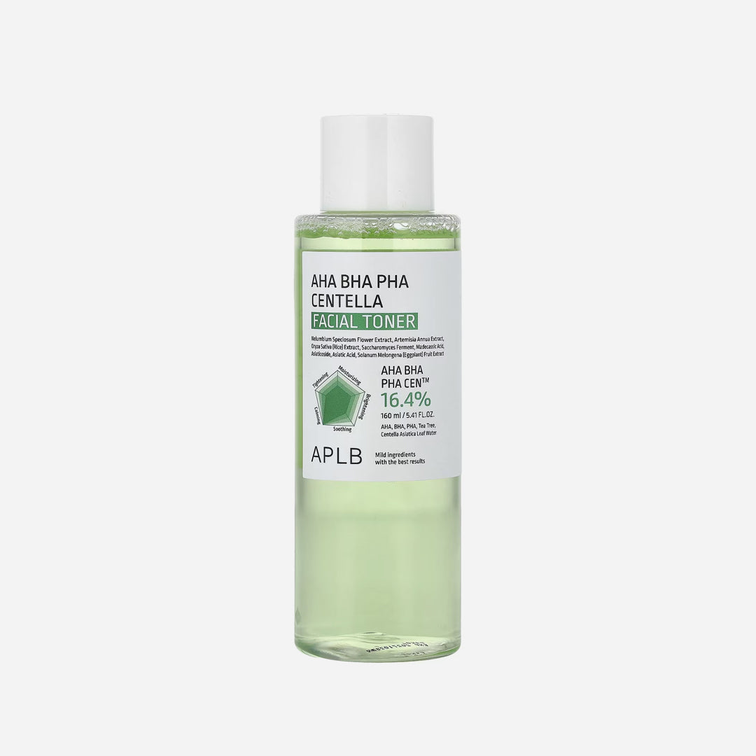 APLB AHA BHA PHA Centella Facial Toner 160mL