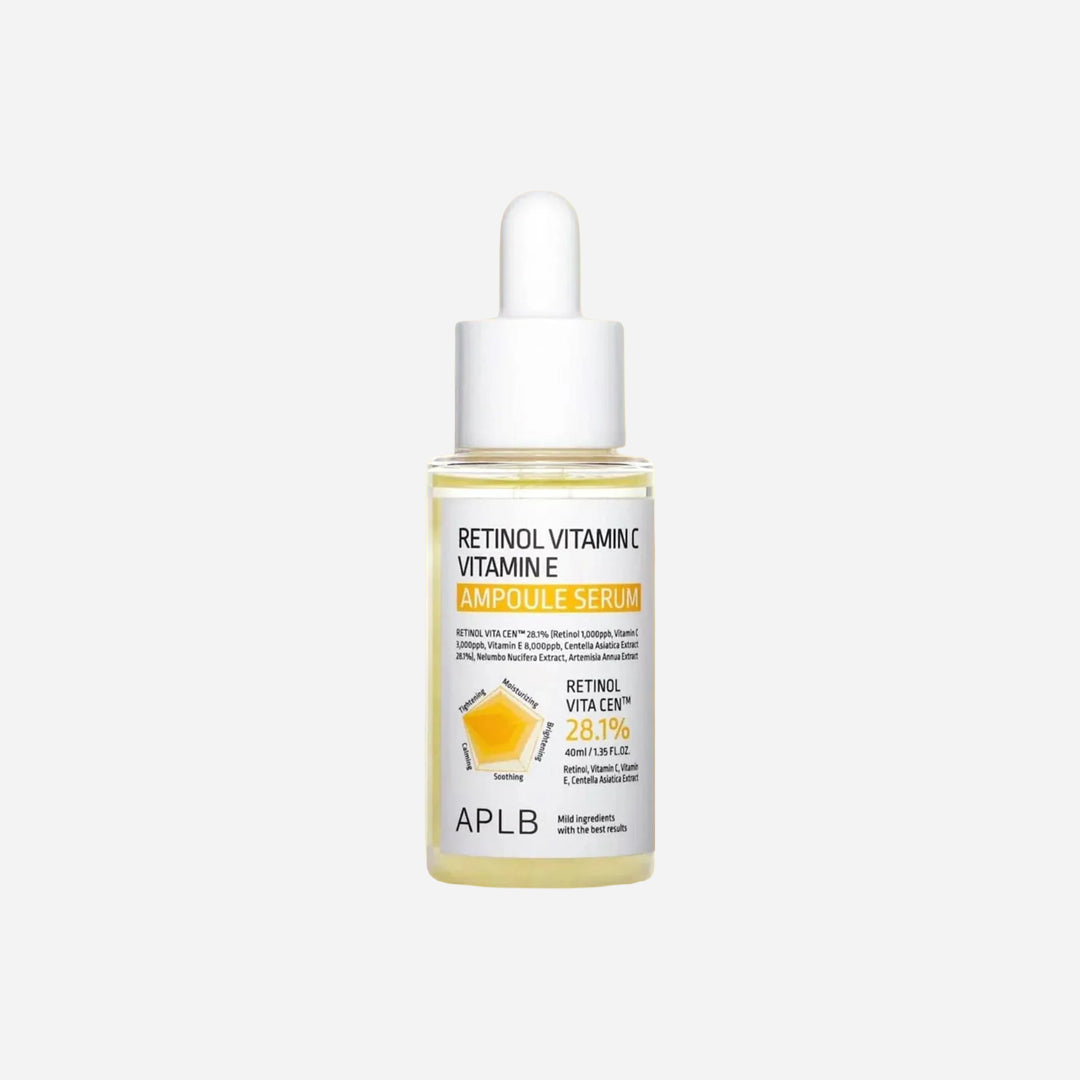 APLB Retinol Vitamin C Vitamin E Ampoule Serum 40mL