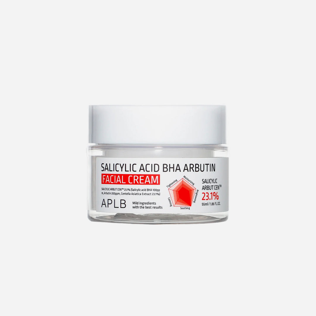 APLB Salicylic Acid BHA Arbutin Facial Cream 55mL