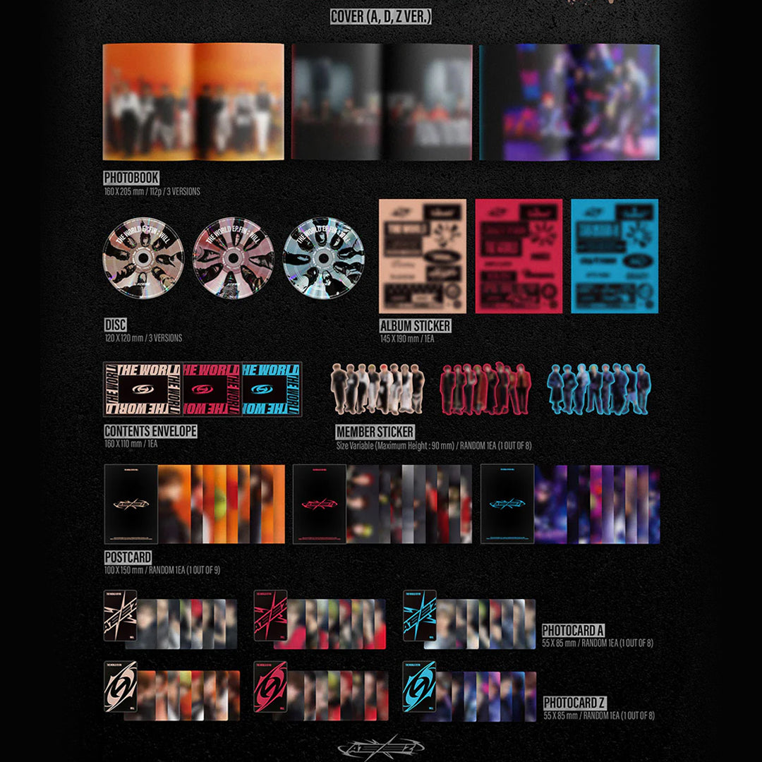ATEEZ 2ND ALBUM [THE WORLD EP.FIN : WILL] Random Ver. asian authentic genuine original korean skincare montreal toronto calgary canada thekshop thekshop.ca natural organic vegan cruelty-free cosmetics kbeauty vancouver free shipping clean beauty routine skin makeup kpop stayz stan fandom photocard stray kids treasure ateez atiny dix30 brossard