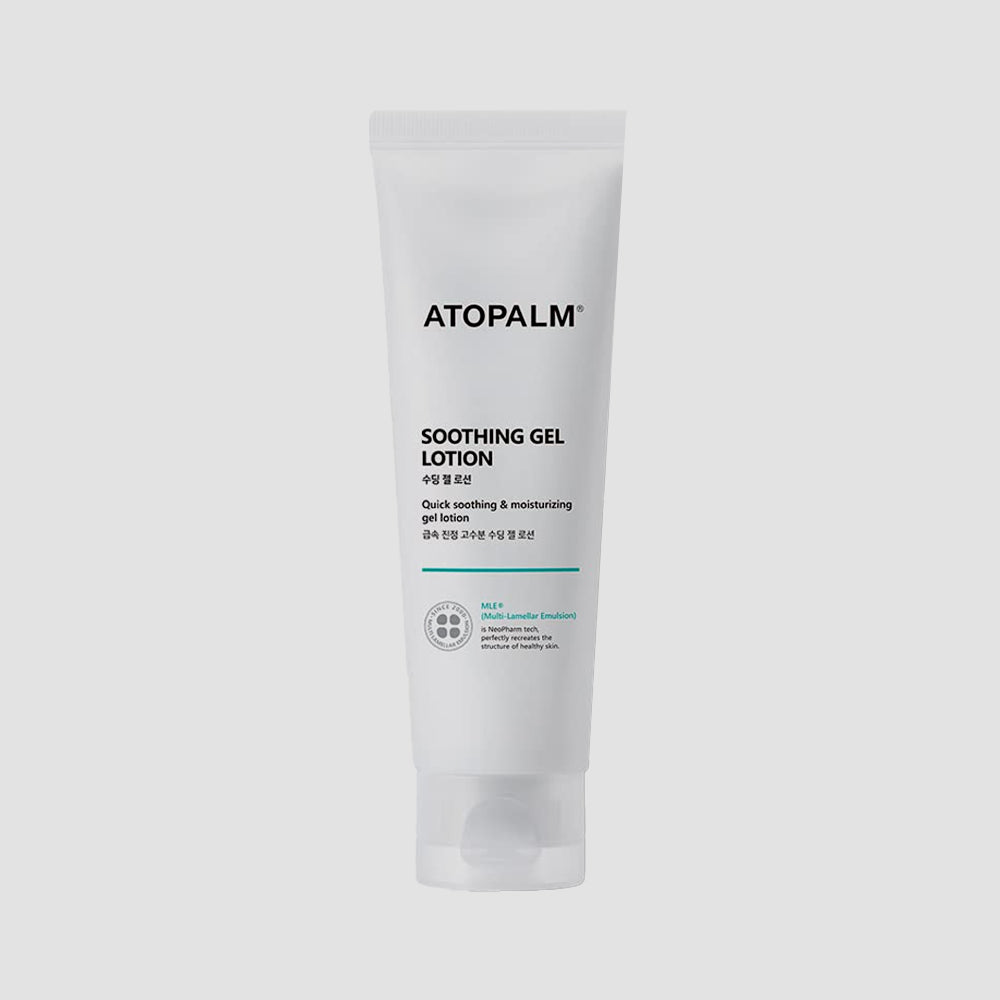 ATOPALM Soothing Gel Lotion asian authentic genuine original korean skincare montreal toronto calgary canada thekshop thekshop.ca natural organic vegan cruelty-free cosmetics kbeauty vancouver free shipping clean beauty routine skin makeup kpop stayz stan fandom photocard stray kids treasure ateez atiny  