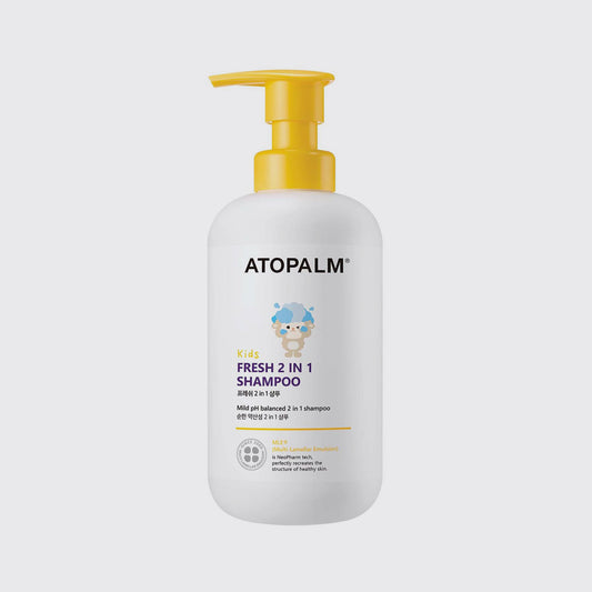 ATOPALM Fresh 2 in 1 Shampoo Kids asian authentic genuine original korean skincare montreal toronto calgary canada thekshop thekshop.ca natural organic vegan cruelty-free cosmetics kbeauty vancouver free shipping clean beauty routine skin makeup kpop stayz stan fandom photocard stray kids treasure ateez atiny dix30 brossard