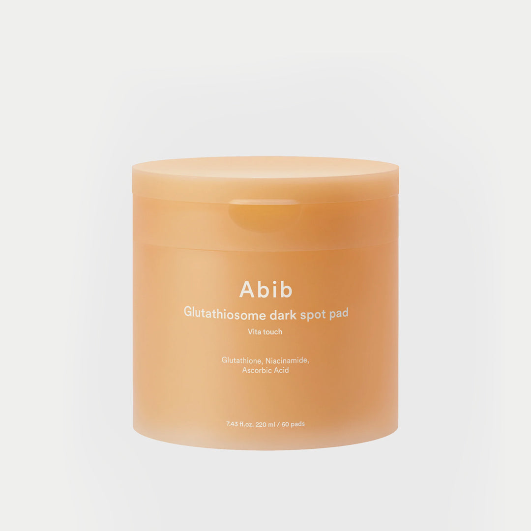 Abib Glutathiosome Dark Spot Pad Vita Touch asian authentic genuine original korean skincare montreal toronto calgary canada thekshop thekshop.ca natural organic vegan cruelty-free cosmetics kbeauty vancouver free shipping clean beauty routine skin makeup kpop stayz stan fandom photocard stray kids treasure ateez atiny dix30 brossard ddo st-bruno new store