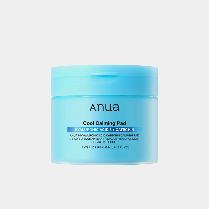 Anua 8 Hyaluronic Acid Catechin Calming Pad