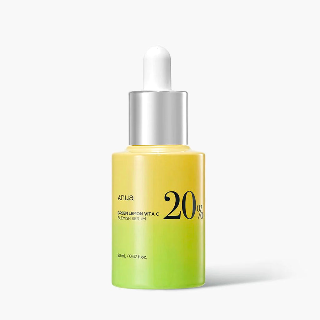 Anua Green Lemon Vita C Blemish Serum asian authentic genuine original korean skincare montreal toronto calgary canada thekshop thekshop.ca natural organic vegan cruelty-free cosmetics kbeauty vancouver free shipping clean beauty routine skin