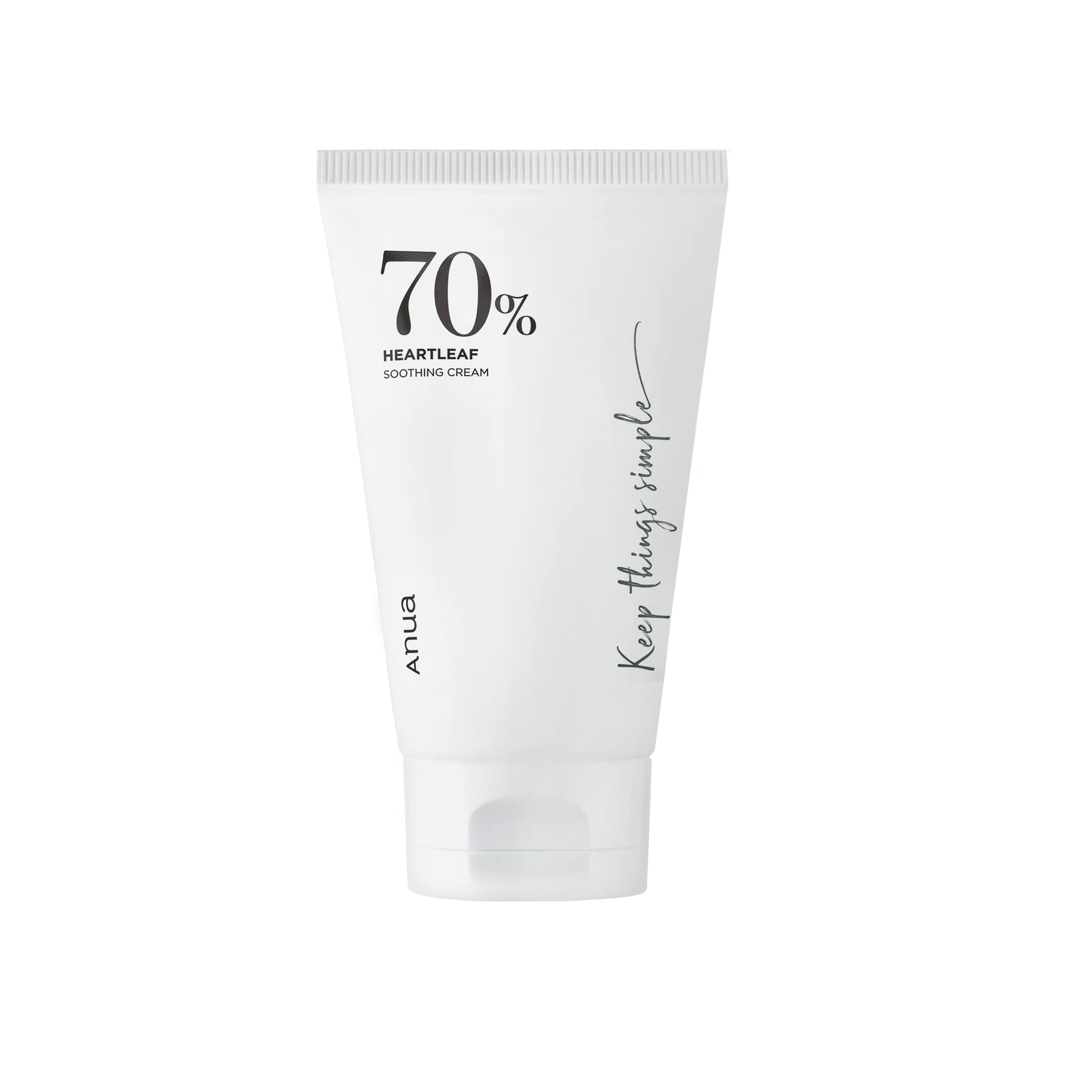 Anua Heartleaf 70% Soothing Cream asian authentic genuine original korean skincare montreal toronto calgary canada thekshop thekshop.ca natural organic vegan cruelty-free cosmetics kbeauty vancouver free shipping clean beauty routine skin makeup