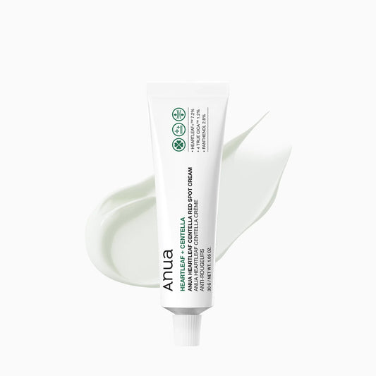 Anua Heartleaf Centella Red Spot Cream asian authentic genuine original korean skincare montreal toronto calgary canada thekshop thekshop.ca natural organic vegan cruelty-free cosmetics kbeauty vancouver free shipping clean beauty routine skin makeup kpop stayz stan fandom photocard stray kids treasure ateez atiny dix30 brossard ddo royal mount st-bruno new store