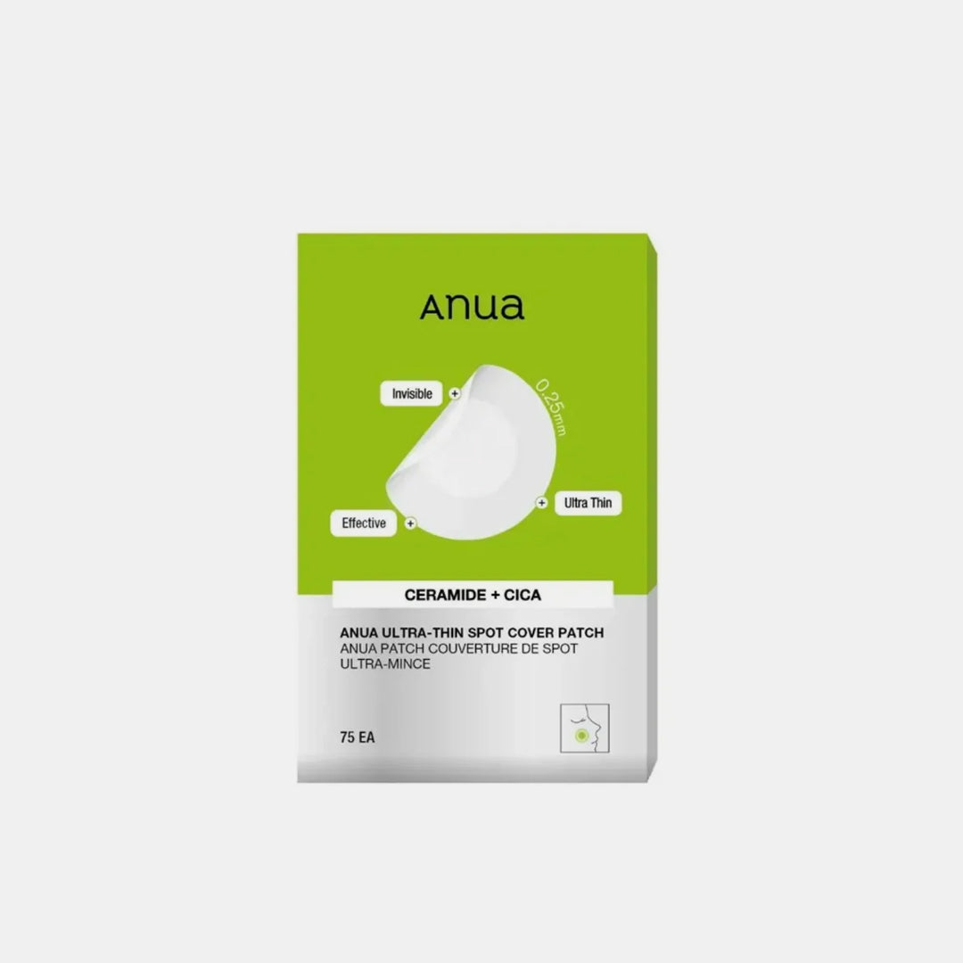 Anua Ultra-Thin Spot Cover Patch 75 pcs asian authentic genuine original korean skincare montreal toronto calgary canada thekshop thekshop.ca natural organic vegan cruelty-free cosmetics kbeauty vancouver free shipping clean beauty routine skin makeup kpop stayz stan fandom photocard stray kids treasure ateez atiny dix30 brossard ddo st-bruno new store