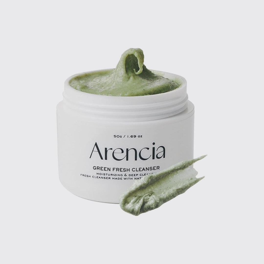 Arencia Fresh Green Cleanser asian authentic genuine original korean skincare montreal toronto calgary canada thekshop thekshop.ca natural organic vegan cruelty-free cosmetics kbeauty vancouver free shipping clean beauty routine skin makeup kpop stayz stan fandom photocard stray kids treasure ateez atiny dix30 brossard