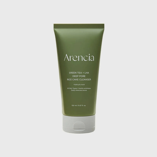 Arencia Green Tea + LHA Deep Pore Rice Cake Cleanser asian authentic genuine original korean skincare montreal toronto calgary canada thekshop thekshop.ca natural organic vegan cruelty-free cosmetics kbeauty vancouver free shipping clean beauty routine skin makeup kpop stayz stan fandom photocard stray kids treasure ateez atiny dix30 brossard ddo royal mount st-bruno new store