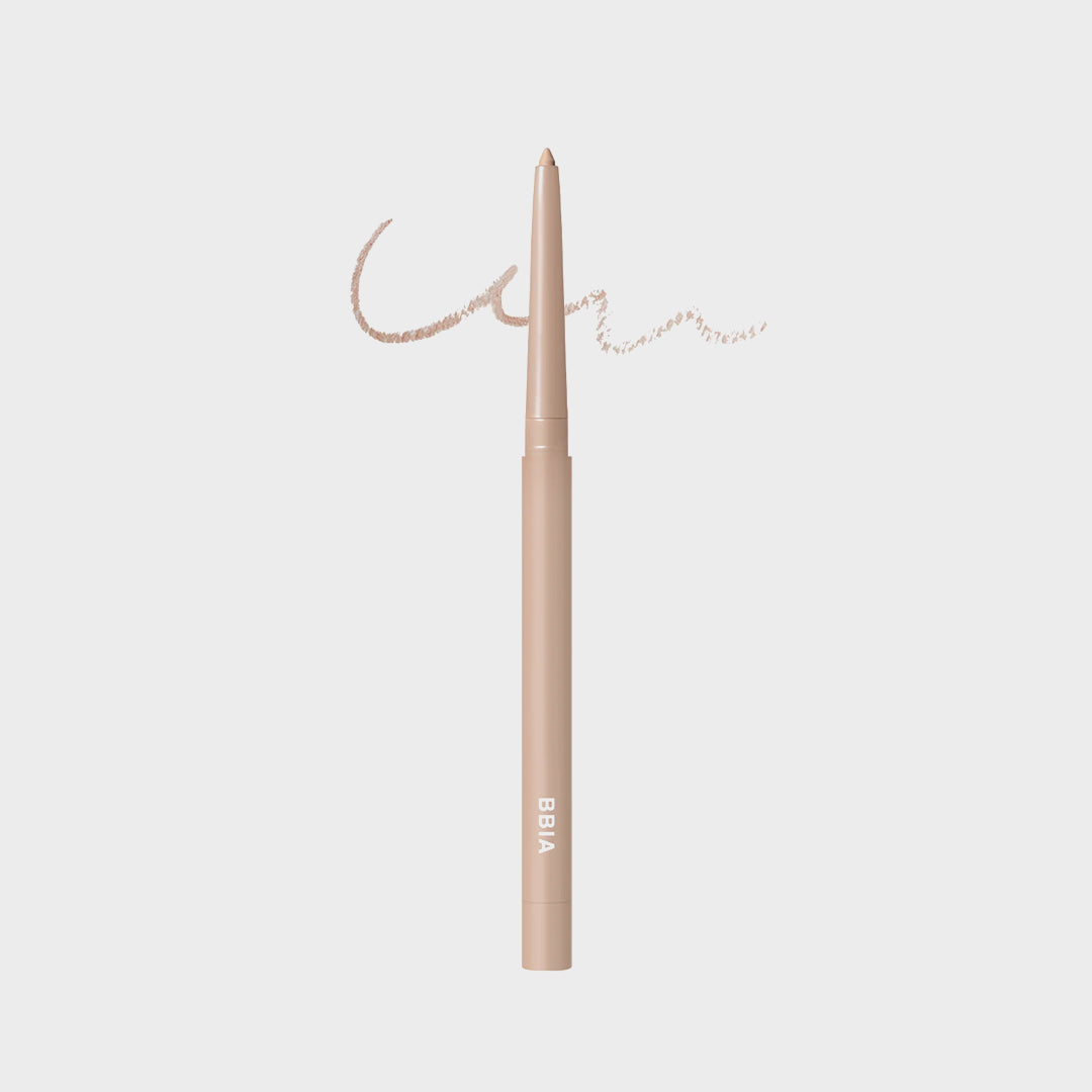 BBIA Last Auto Gel Eyeliner #13 Peanut Beige Korean aegyo sal liner under eye contour pencil beige brown makeup pencil