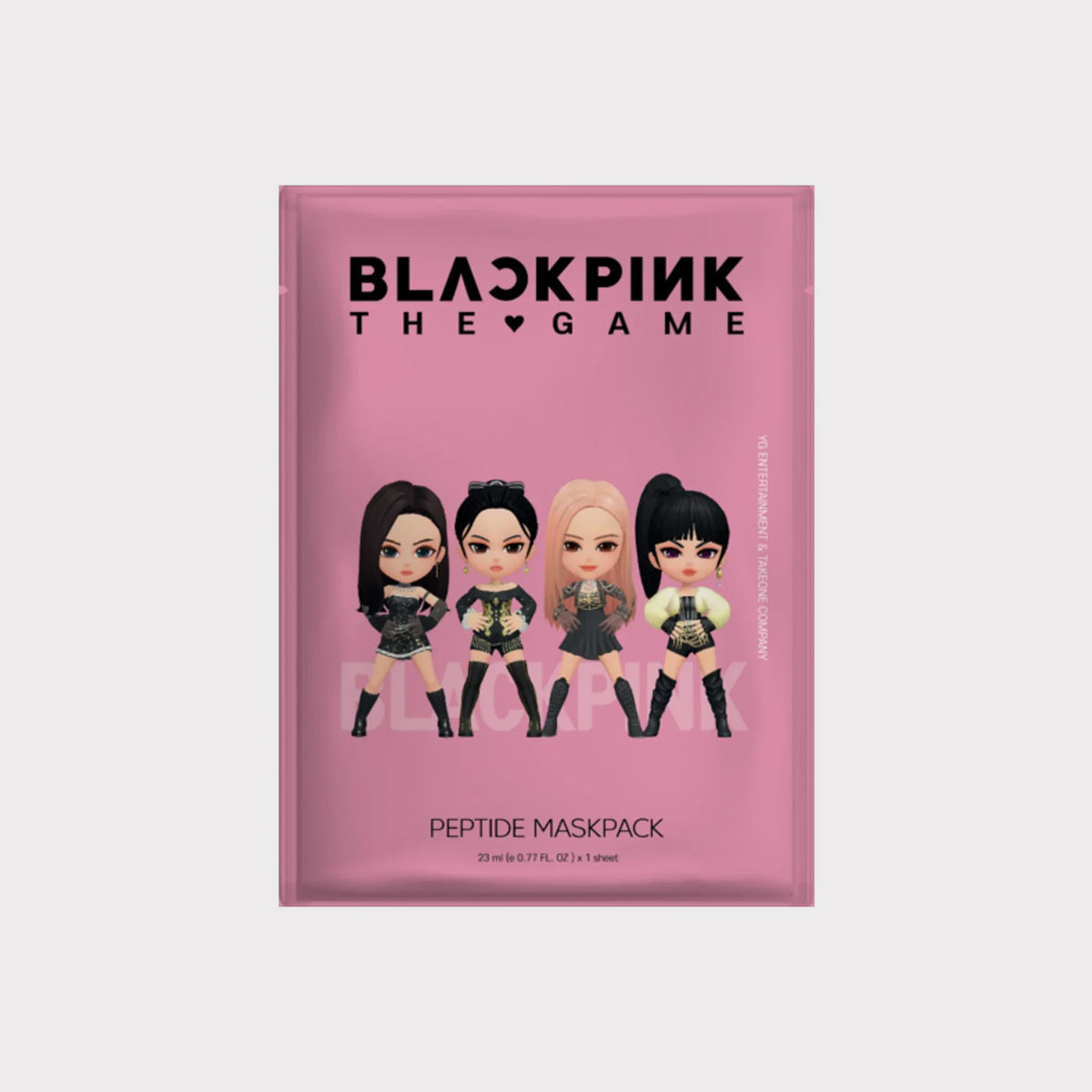 BLACKPINK THE GAME MASK Group (Peptide): An anti-aging option that lifts and smooths skin.