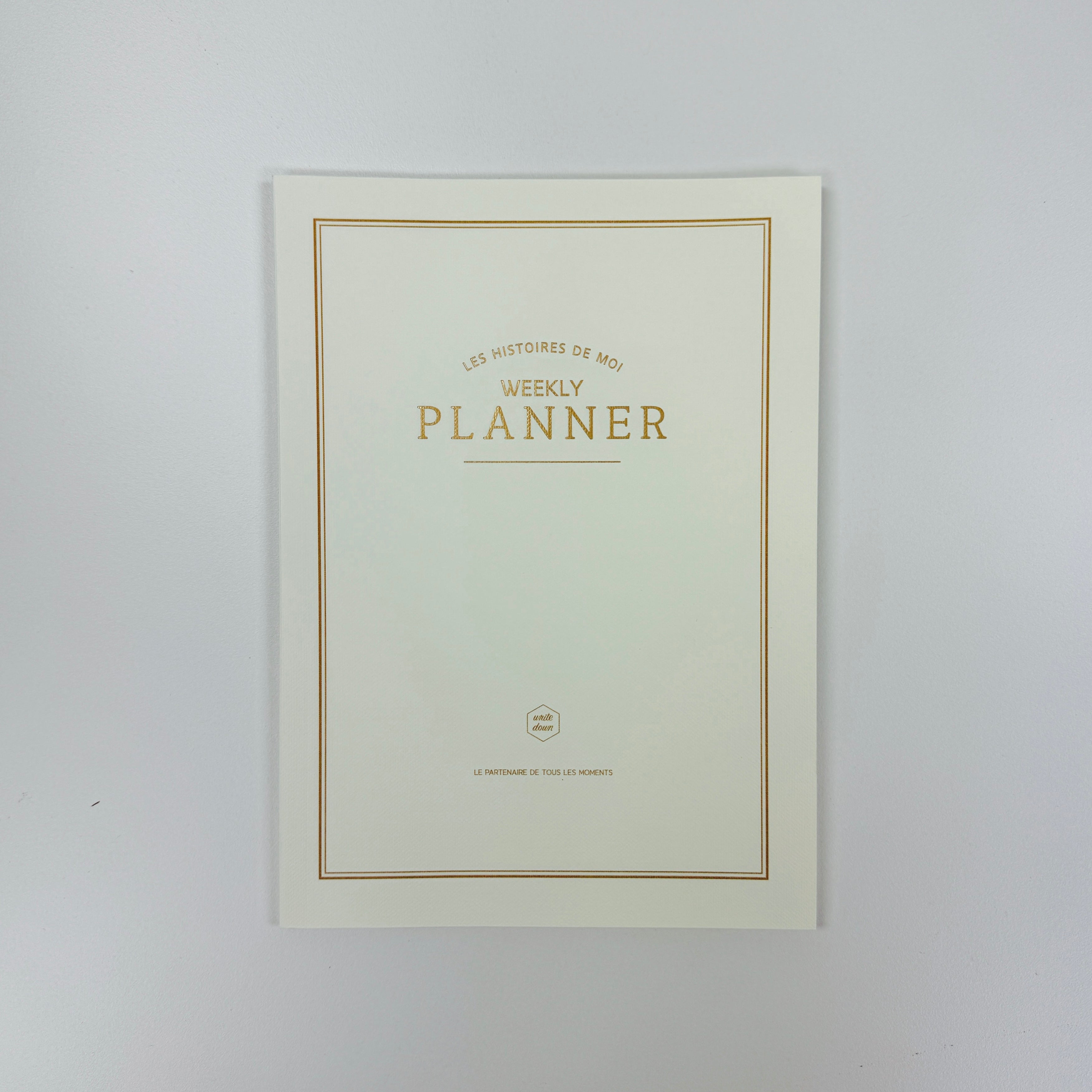 Weekly Planner Les Histoires de Moi