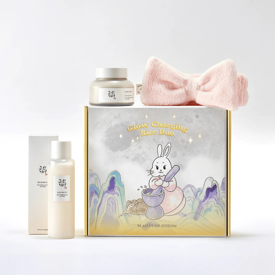 Beauty of Joseon Glow Charging Rice Duo asian authentic genuine original korean skincare montreal toronto calgary canada thekshop thekshop.ca natural organic vegan cruelty-free cosmetics kbeauty vancouver free shipping clean beauty routine skin makeup kpop stayz stan fandom photocard stray kids treasure ateez atiny dix30 brossard