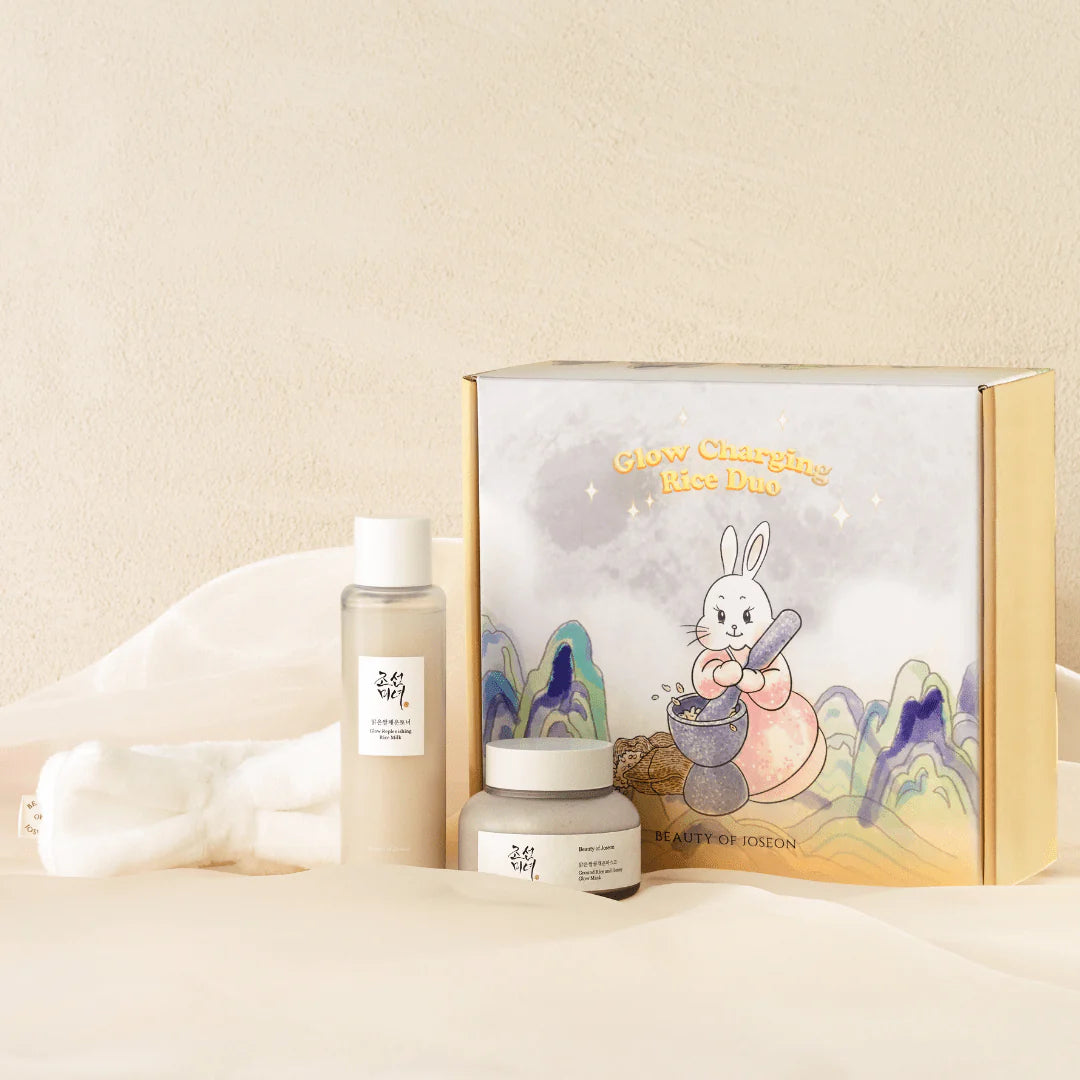 Beauty of Joseon Glow Charging Rice Duo asian authentic genuine original korean skincare montreal toronto calgary canada thekshop thekshop.ca natural organic vegan cruelty-free cosmetics kbeauty vancouver free shipping clean beauty routine skin makeup kpop stayz stan fandom photocard stray kids treasure ateez atiny dix30 brossard