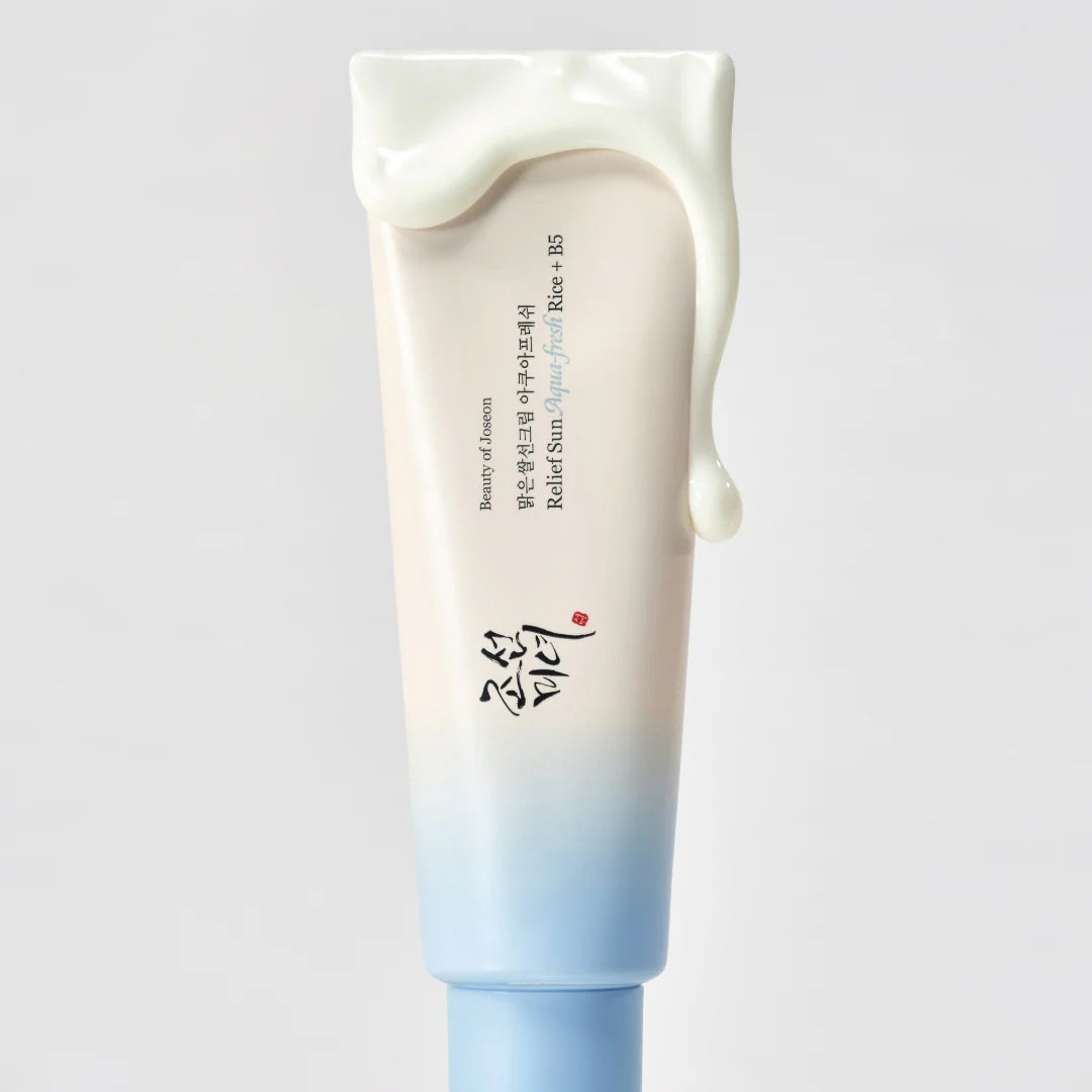 Beauty of Joseon Relief Sun Aqua-fresh Rice + B5 asian authentic genuine original korean skincare montreal toronto calgary canada thekshop thekshop.ca natural organic vegan cruelty-free cosmetics kbeauty vancouver free shipping clean beauty routine skin makeup kpop stayz stan fandom photocard stray kids treasure ateez atiny dix30 brossard