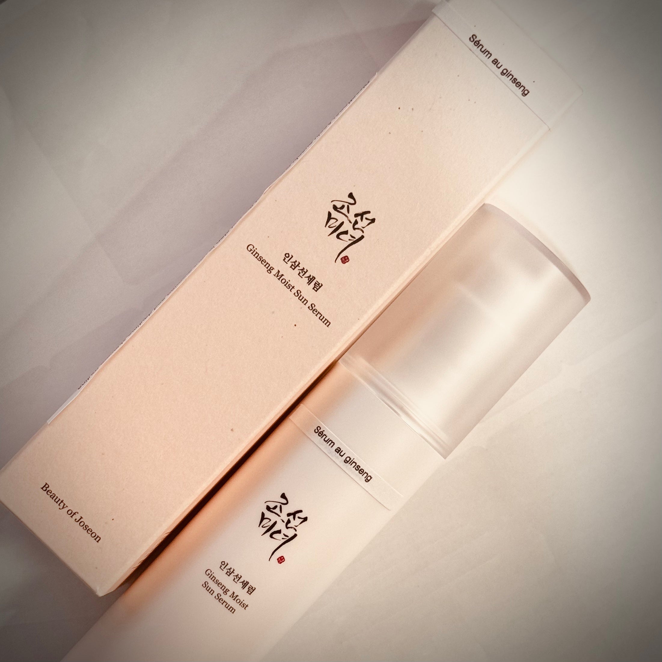 Beauté du sérum solaire humide au ginseng Joseon