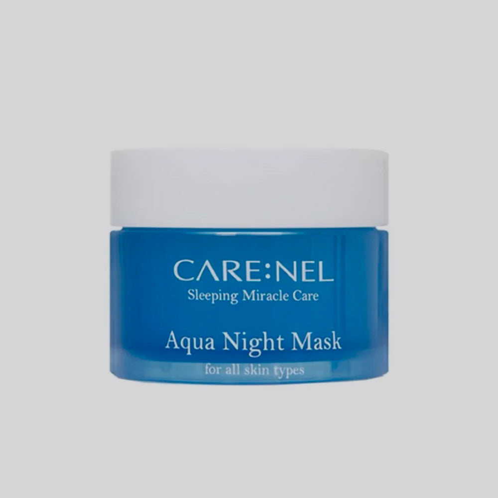 CARENEL Aqua Night Mask asian authentic genuine original korean skincare montreal toronto calgary canada thekshop thekshop.ca natural organic vegan cruelty-free cosmetics kbeauty vancouver free shipping clean beauty routine skin makeup kpop stayz stan fandom photocard stray kids treasure 