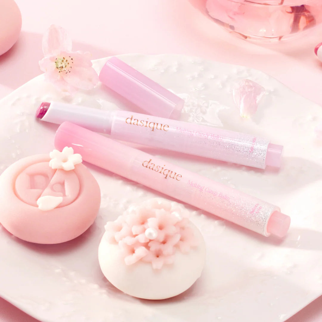 Dasique Melting Candy Balm Romantic Blossom Sakura Collection Korean lip tint 